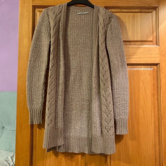 Rubbish Sweaters - Tan cardigan